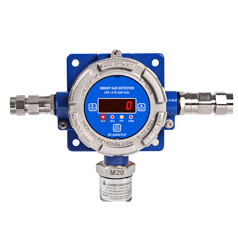 Fixed Combustible Gas Leak Detector with Flame Proof Enclosure, gt-4220-flp, for oxygen, voc and toxic gas detector, LPG GAS DETECTOR, Methane Gas Detector, oxygen gas leak detector, Gas Leak Detector for Combustible Gases