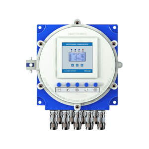 Multichannel Gas Communicator - Ambetronics MCC-1322-FLP displaying advanced features for industrial safety and gas detection.