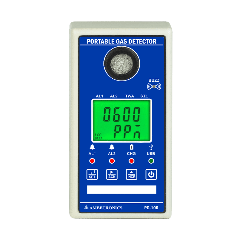 single channel portable VOC Gas Detector PG-100-D, Methane Gas Detector, Portable Gas Detector, VOC Gas Detector, VOC Gas Leak Detector, Portable H2 Leak Detector, portable oxygen gas detector made in India, Hydrogen Gas Detector, Carbon Dioxide Gas Detector, Carbon Dioxide Sensor, CO2 Gas Detector