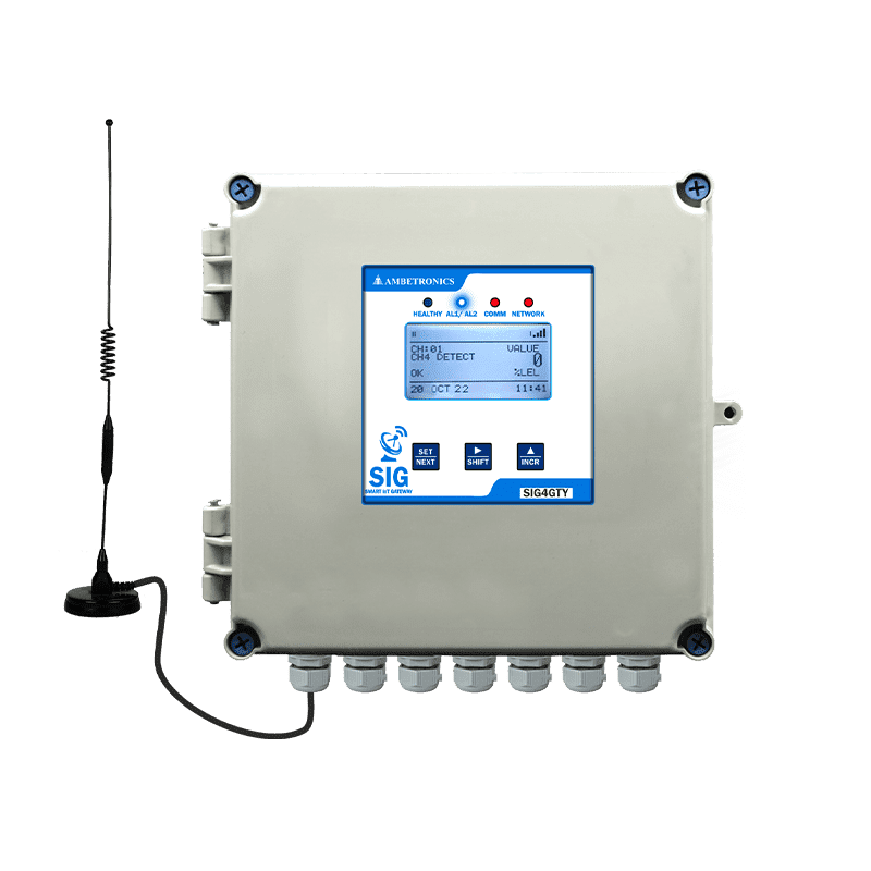 Ambetronics SIG4GTY-WP IoT Device - Advanced MODBUS Communication Solution.
