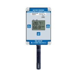Battery Powered Temperature and Humidity Indicator