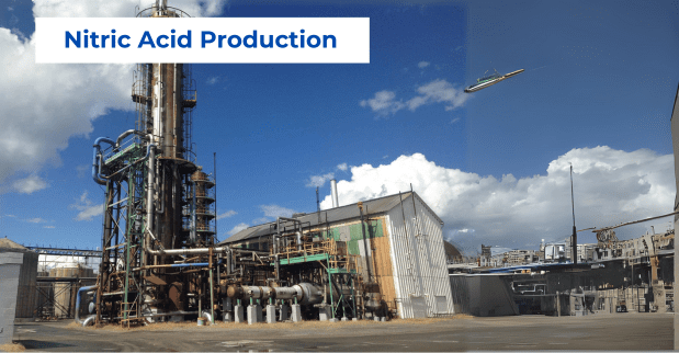 nitric acid production gas detection system
